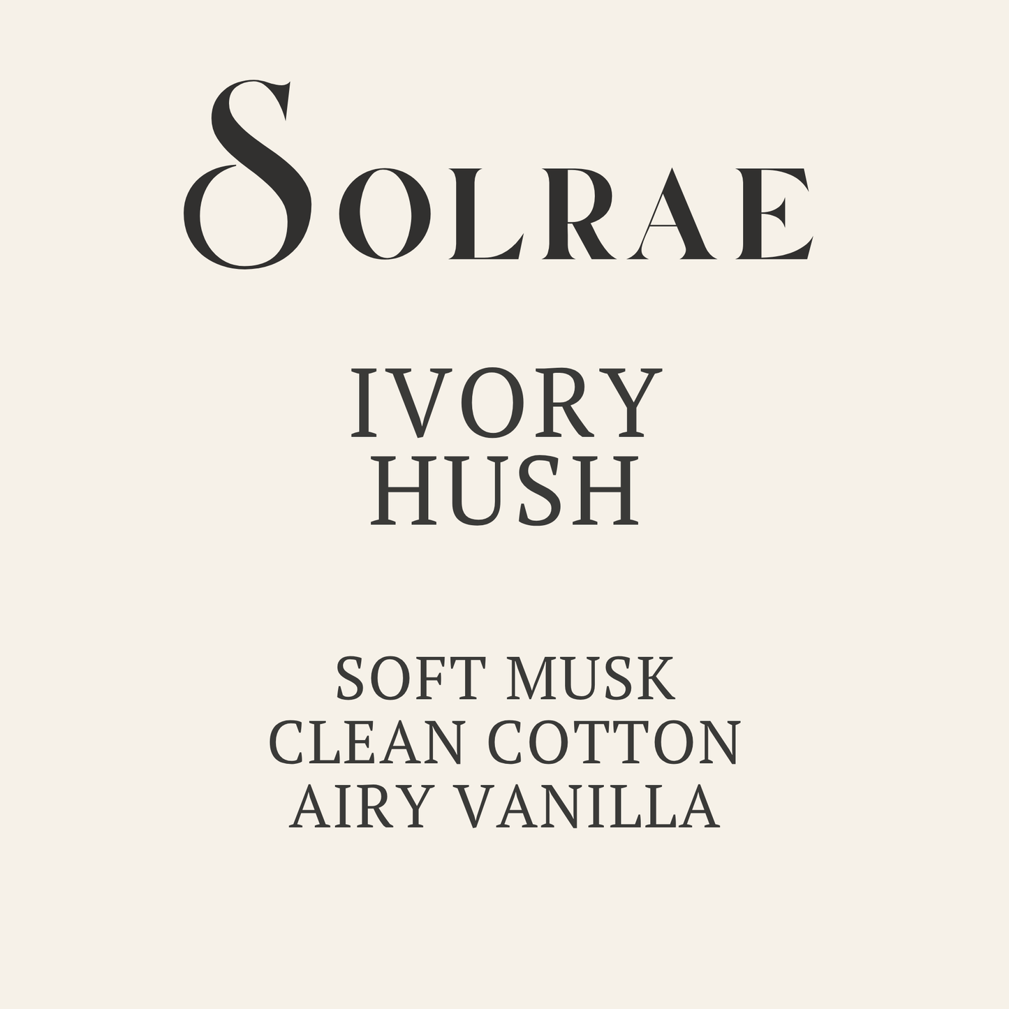 Ivory Hush - Car DIffuser