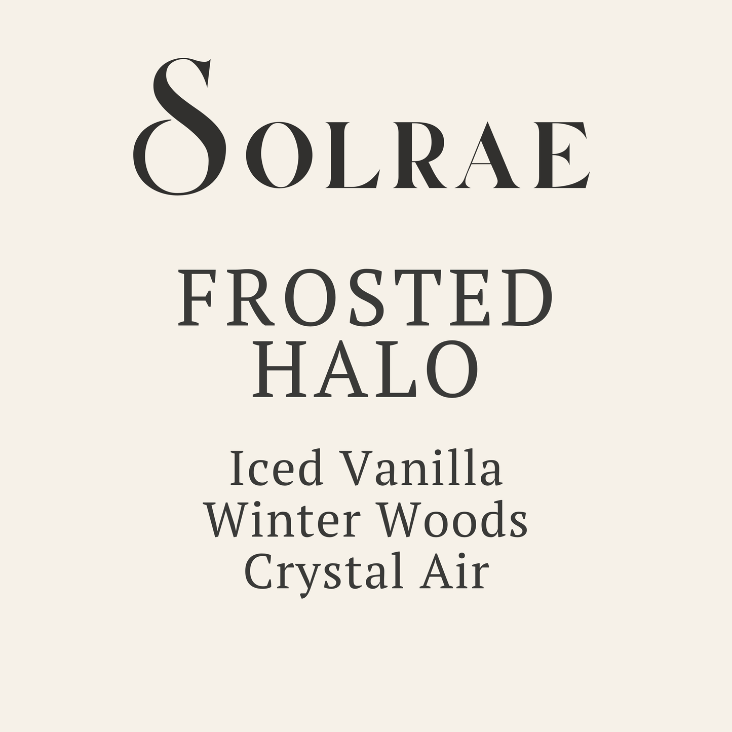 Frosted Halo - Car Diffuser
