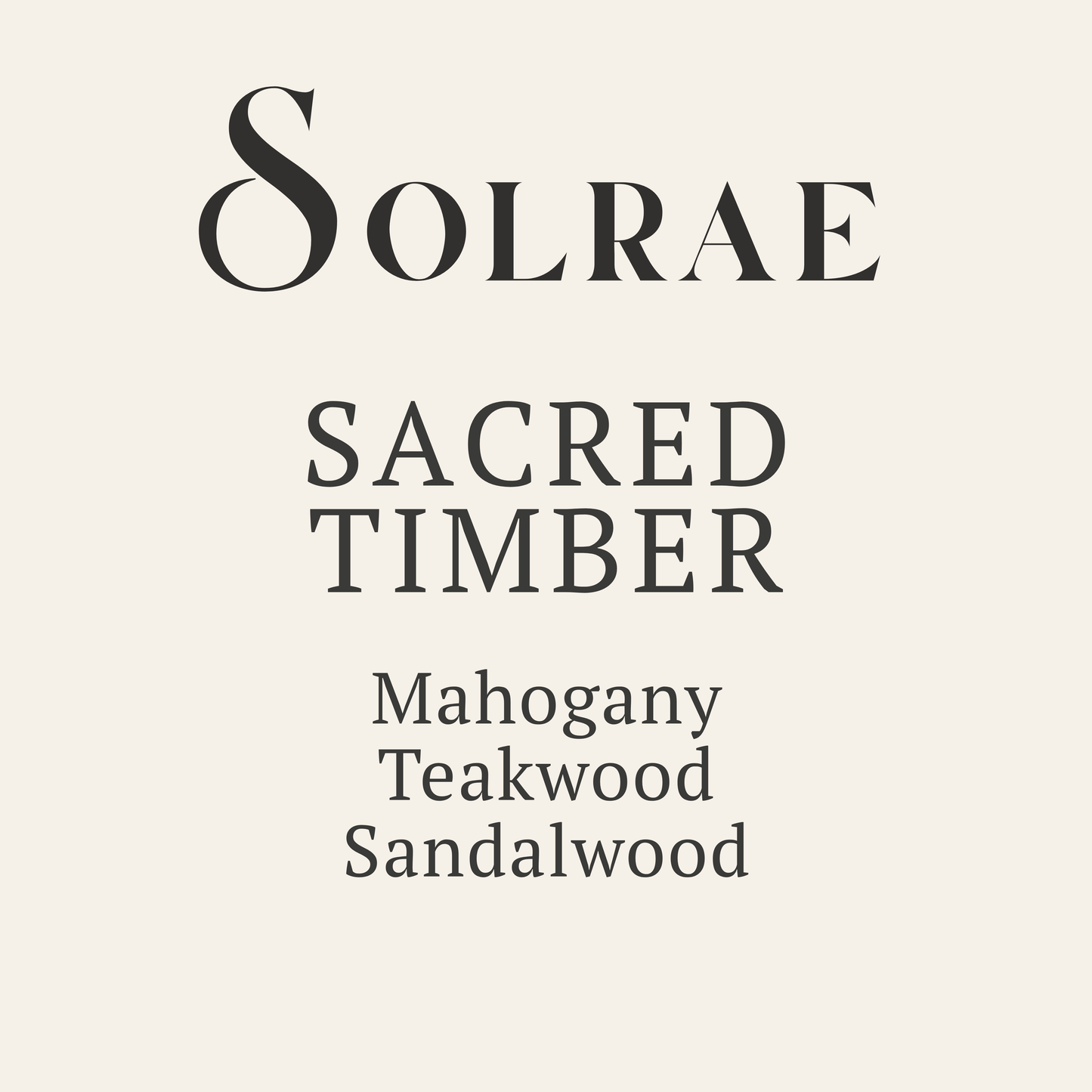 Sacred Timber Room + Linen Spray