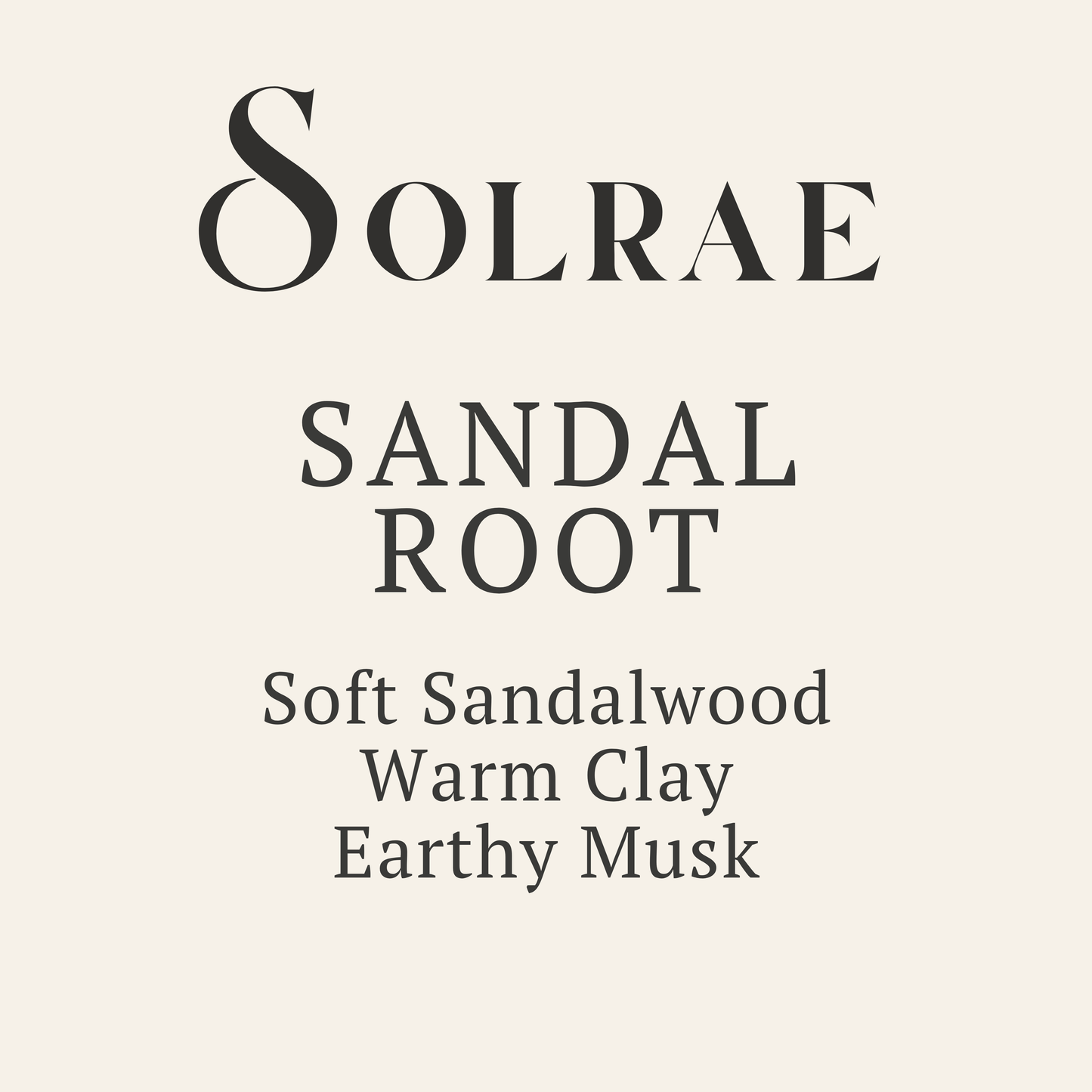 Sandal Root - Wax Melt Tarts