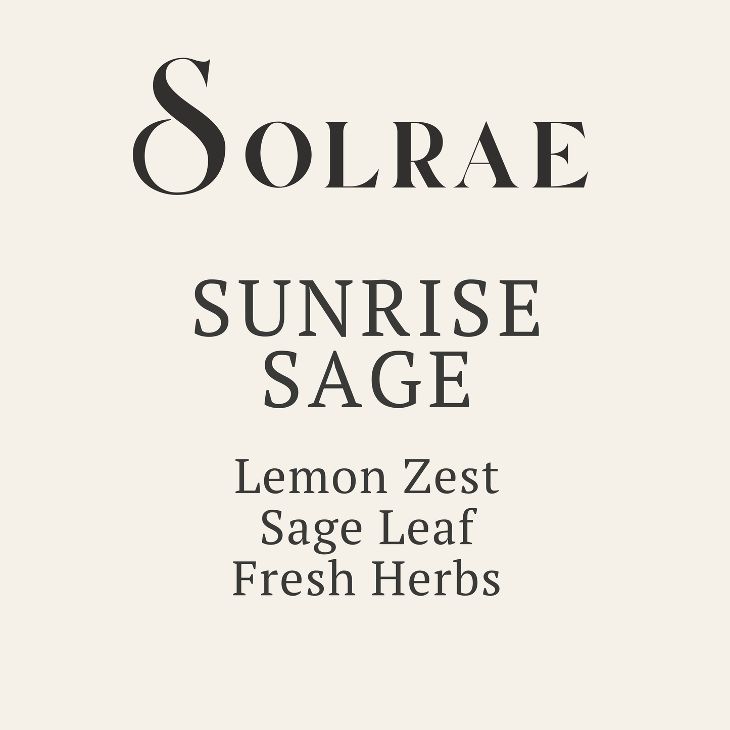 Sunrise Sage - Car Diffuser