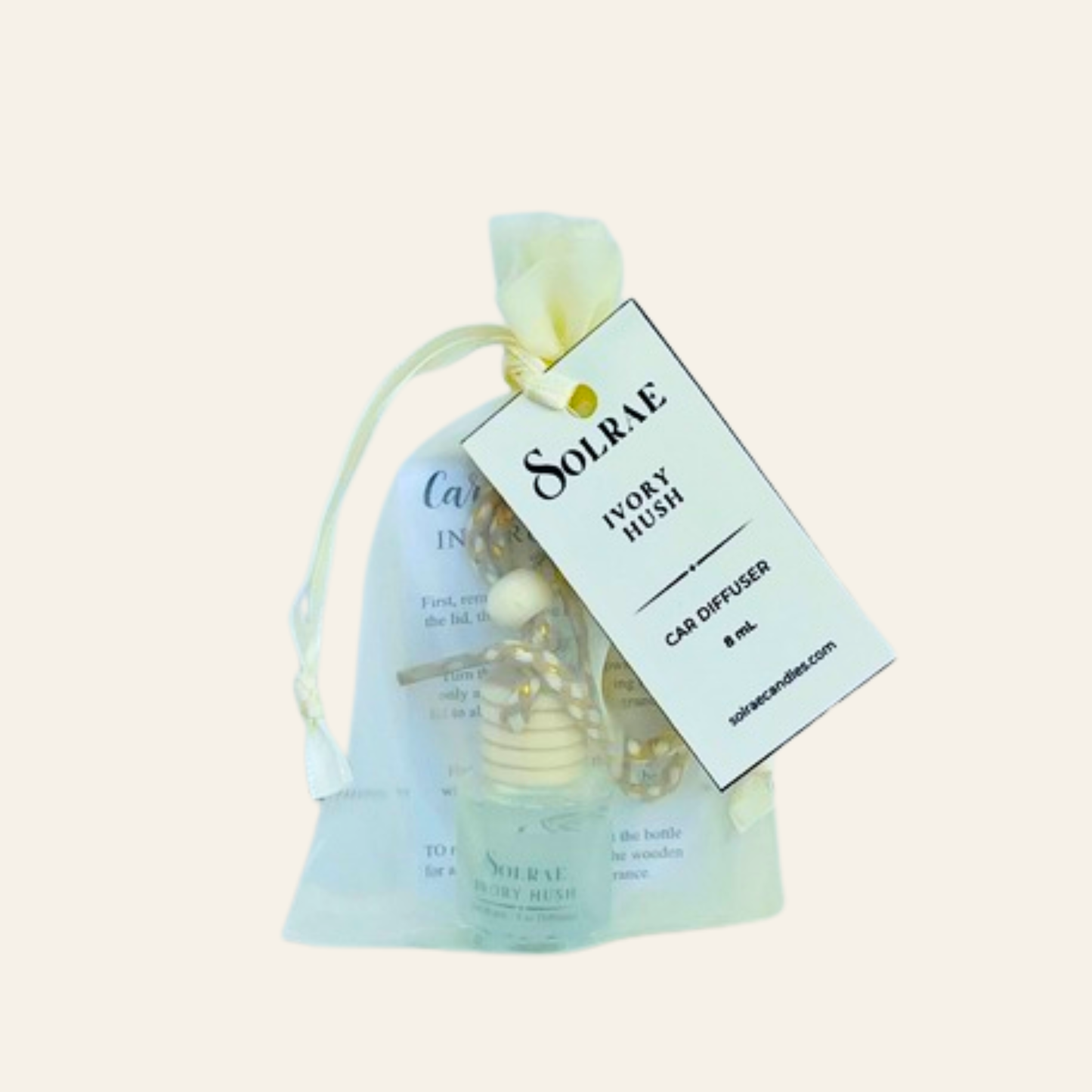 Ivory Hush - Car DIffuser