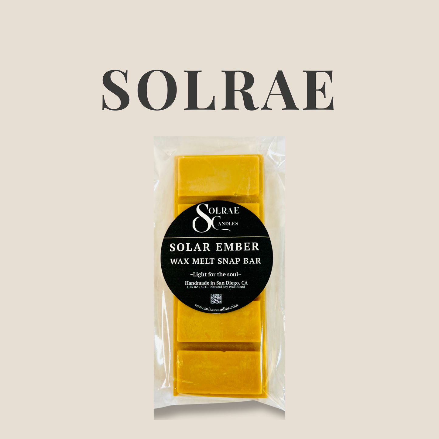 Solar Ember – Wax Melt Snap Bar