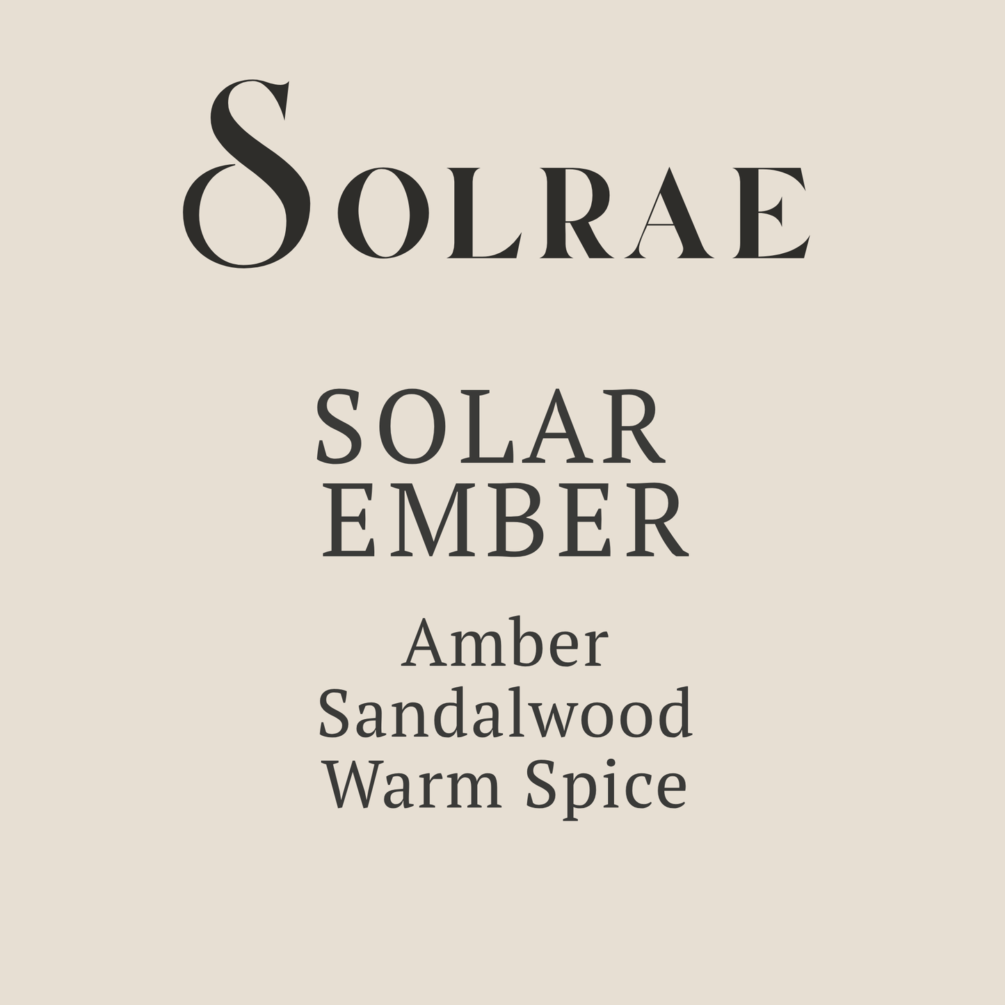 Solar Ember - Candle