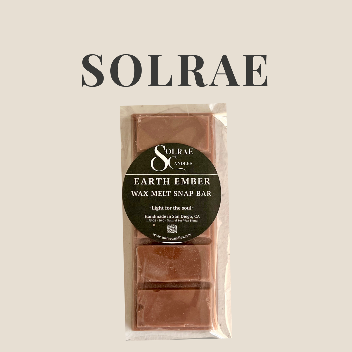 Earth Ember – Wax Melt Snap Bar