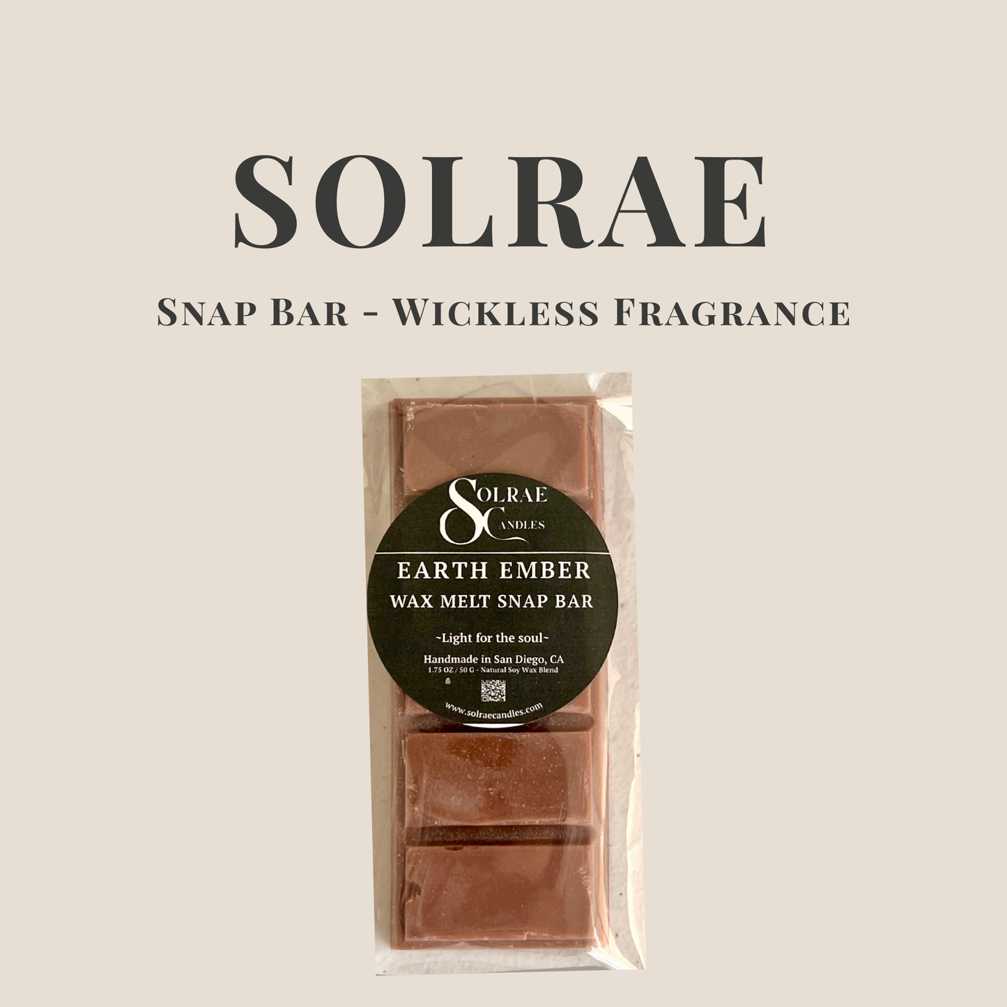 Earth Ember – Wax Melt Snap Bar