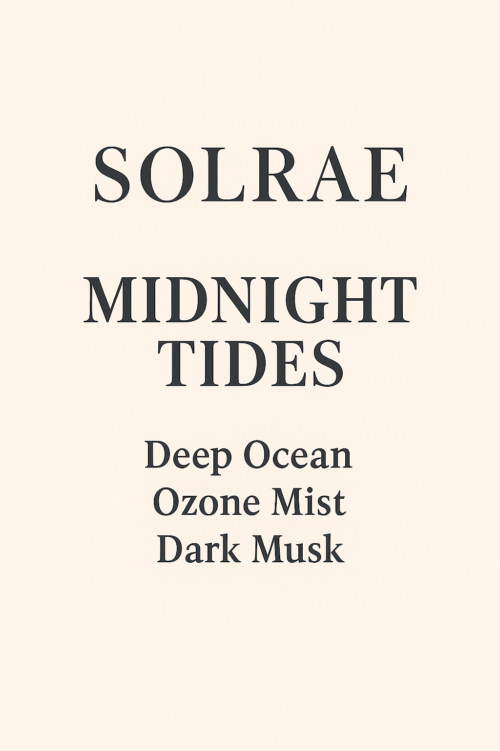 Midnight Tides - Wax Melt Tarts