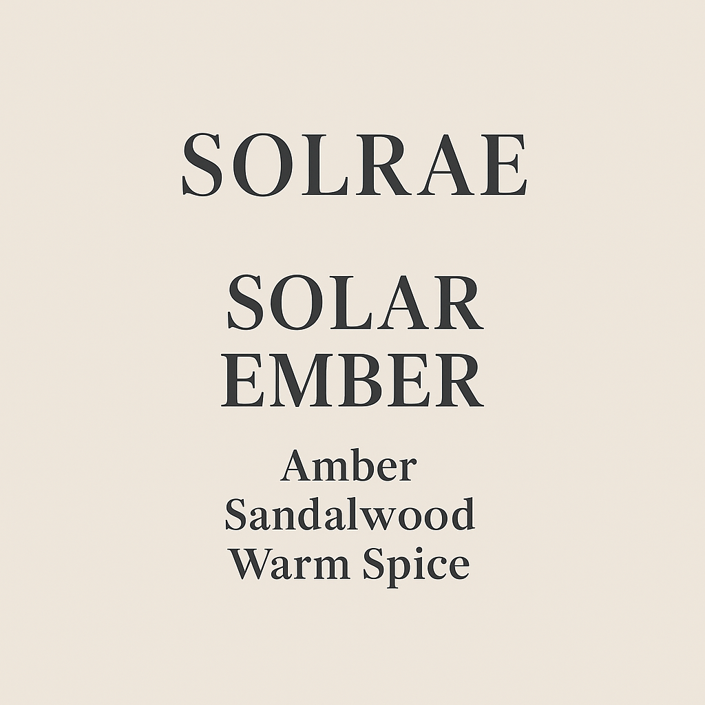 Solar Ember - Glass Candle