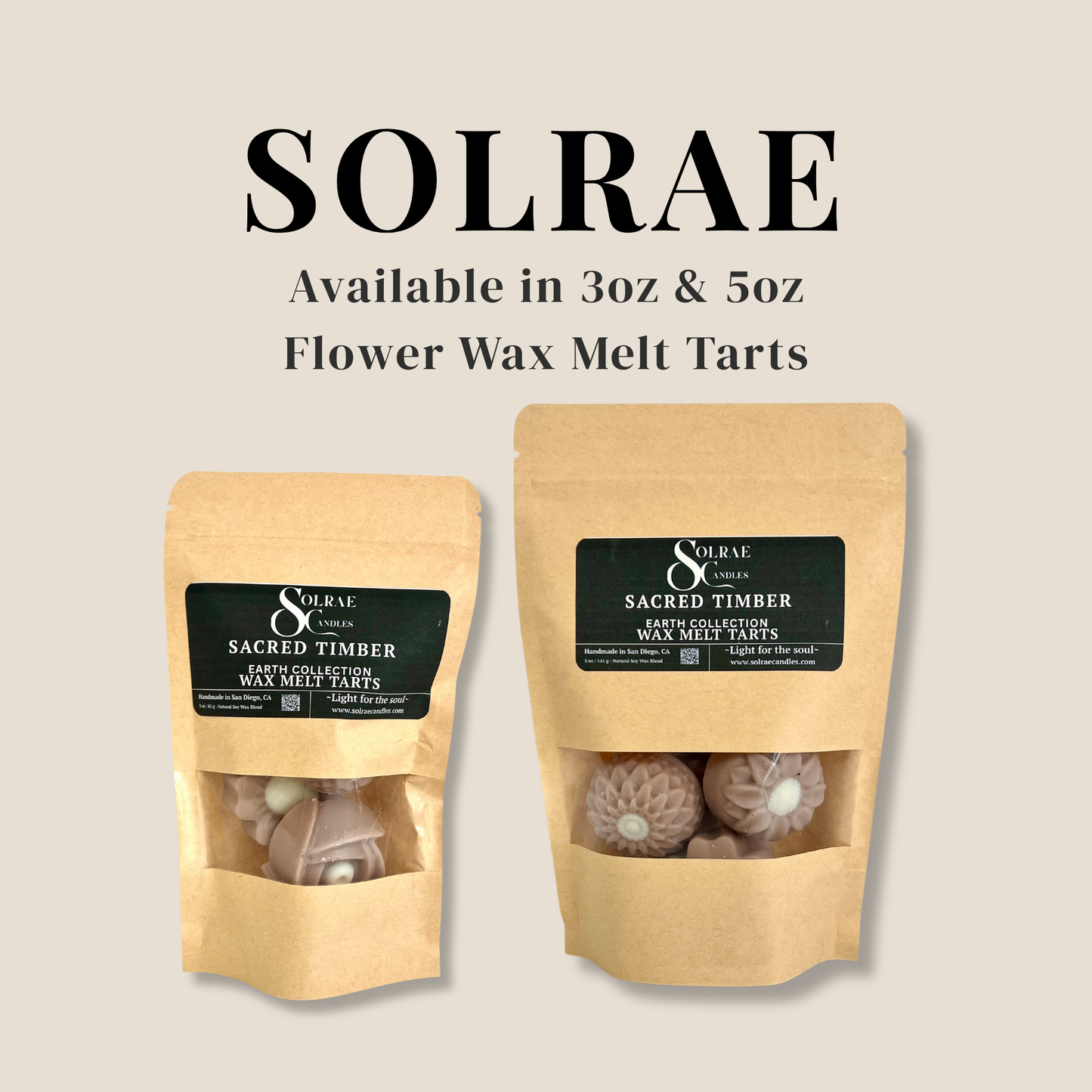 Sacred Timber - Wax Melt Tarts