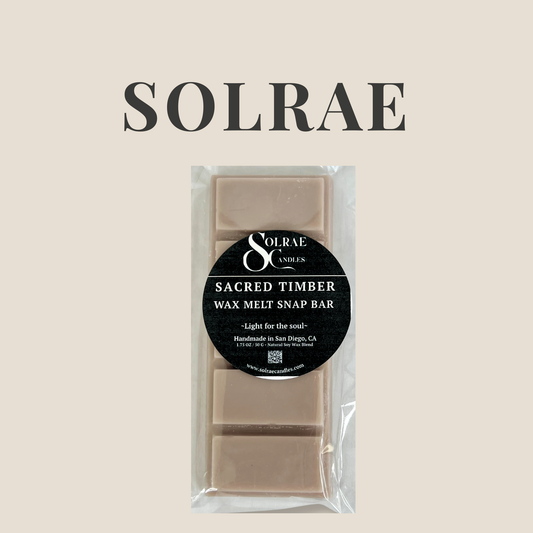 Sacred Timber – Wax Melt Snap Bar