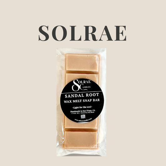 Sandal Root – Wax Melt Snap Bar