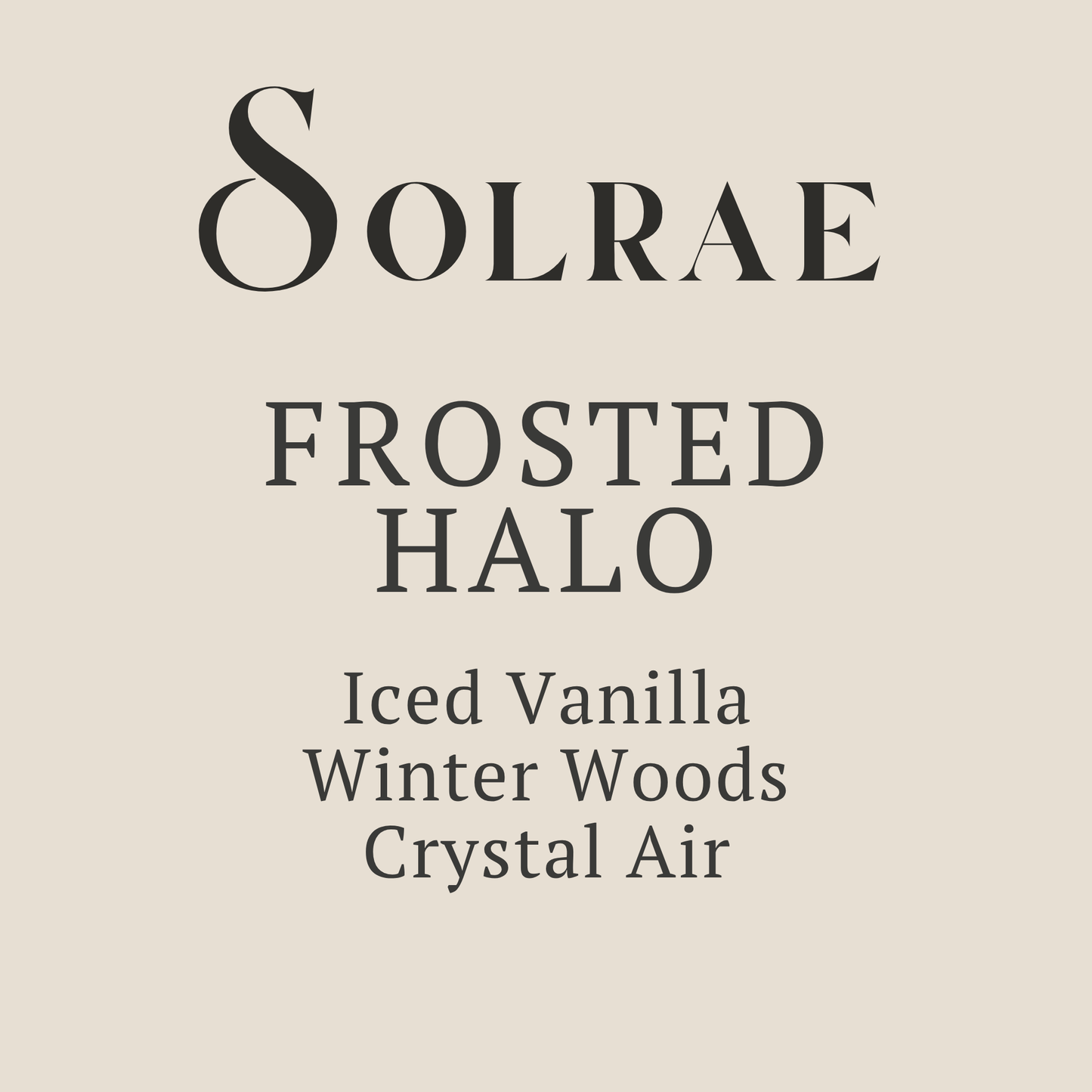Frosted Halo - Wax Melt Tarts
