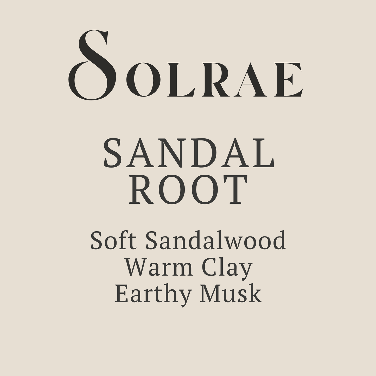 Sandal Root - Wax Melt Tarts