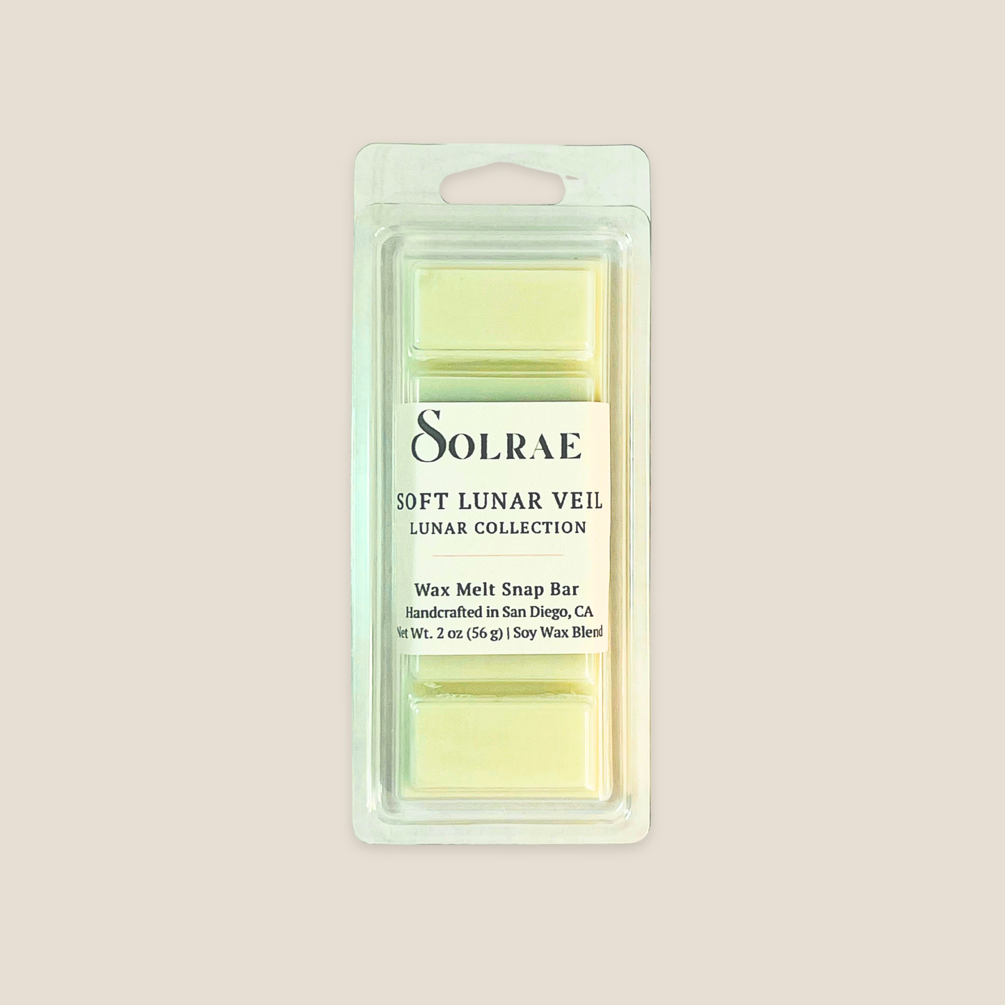 Soft Lunar Veil – Wax Melt Snap Bar