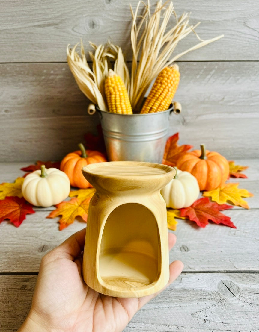 Wooden Oil & Wax Melt Tart Warmer